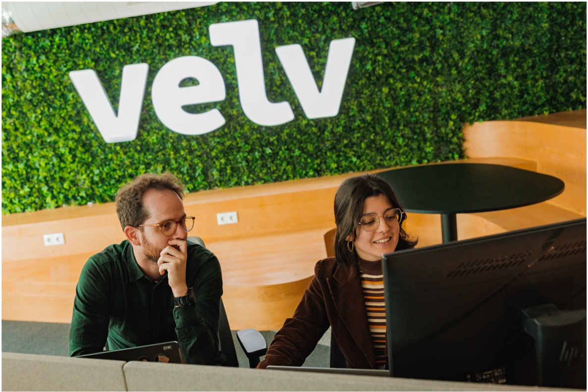Velv engineers pairing on AI delivery